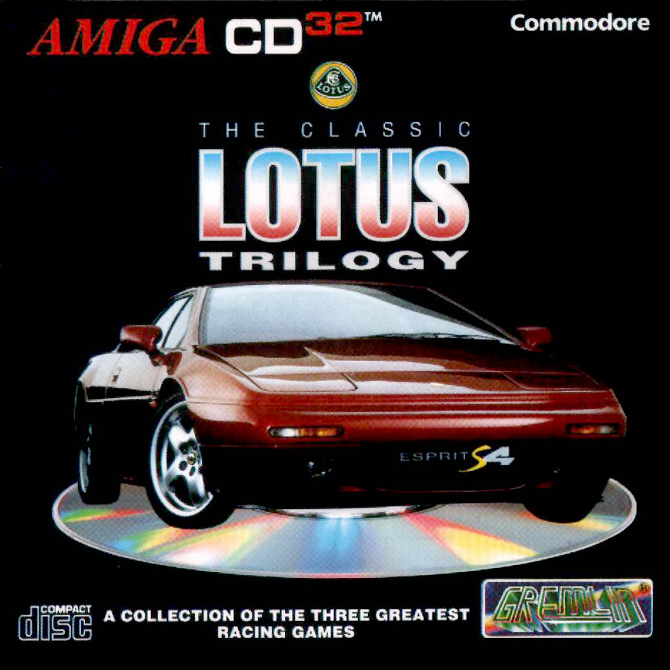 The Classic Lotus Trilogy box art for Amiga CD32